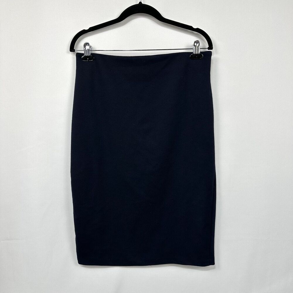 Philosophy Navy Blue Strech Pencil Skirt Women’s Size 10 Preppy Chic